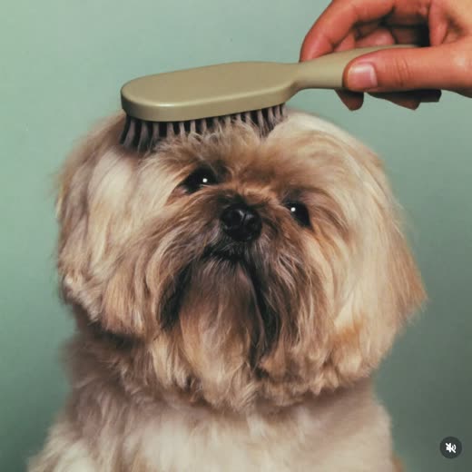A dog's paw held steady while its nails are clipped